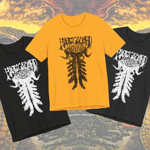 King Gizzard & The Lizard Wizard - Lockjaw - Camiseta unisex de algodón jersey KGLW