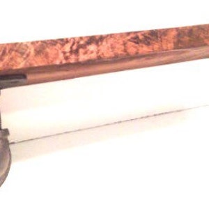 24&quot; Industrial Pipe shelf made from Maple wood