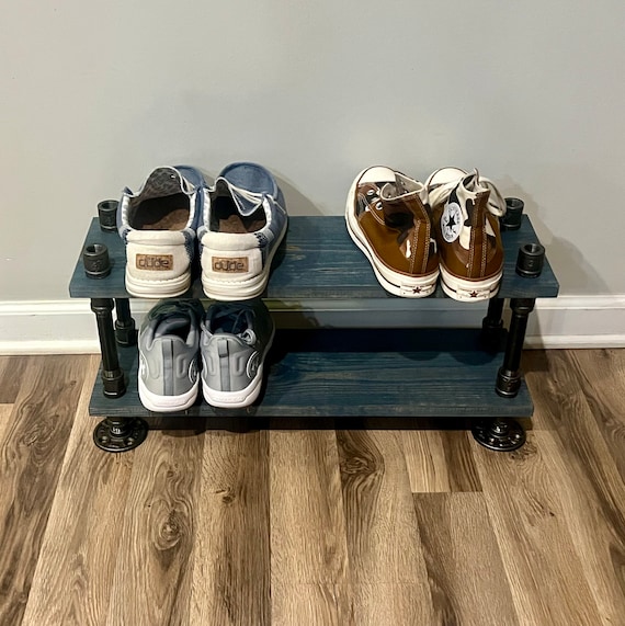 【送料無料】Industrial Shoes Rack Industrial Shoe Rack, 7.25” Depth Shoe Storage, Shoe Rack