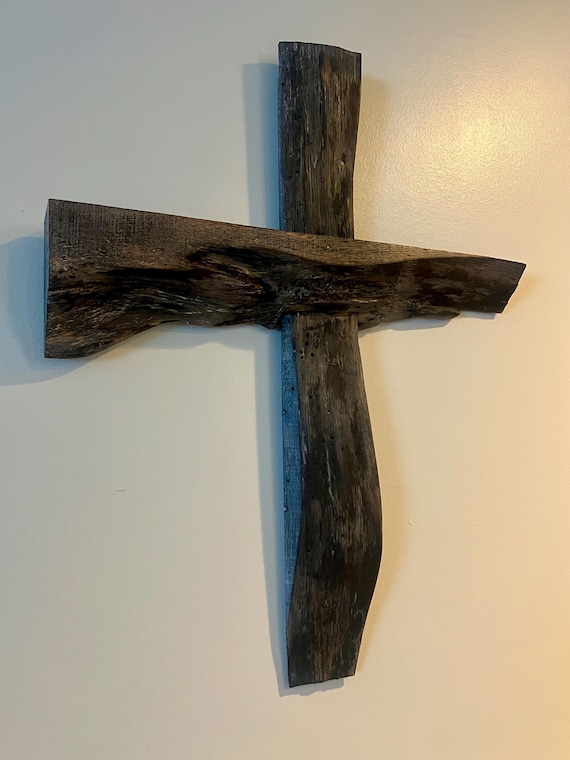 Rustic Wooden Cross (Handmade)