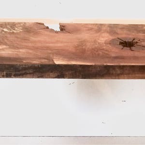 Barn Wood Floating Shelf, Industrial Kitchen Shelf, Rustic Wall Storage and Organization, Farmhouse (Buy Wood Only or With Brackets)
