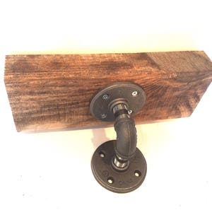 Barn Wood Floating Shelf, Industrial Kitchen Shelf, Rustic Wall Storage and Organization, Farmhouse -- 2&quot;x 4 1/2&quot;x4-12&quot; Barn Wood --