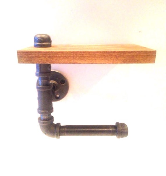 Industrial Pipe Toilet Paper Holder