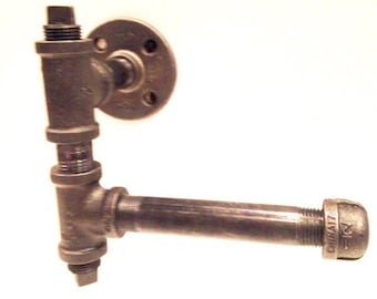 Industrial 1/2" or 3/4" Pipe Toilet Paper Holder