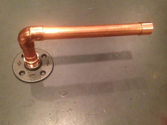 Copper Design Pipe Towel Holder