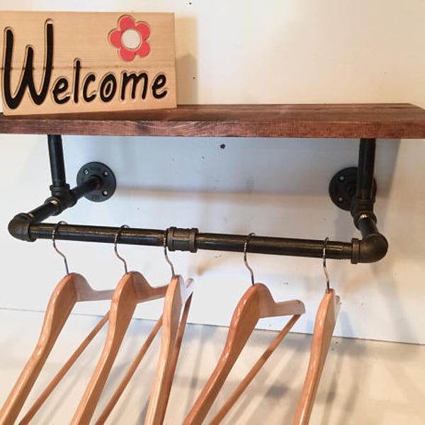 Pipe Clothing Rack Etsy
