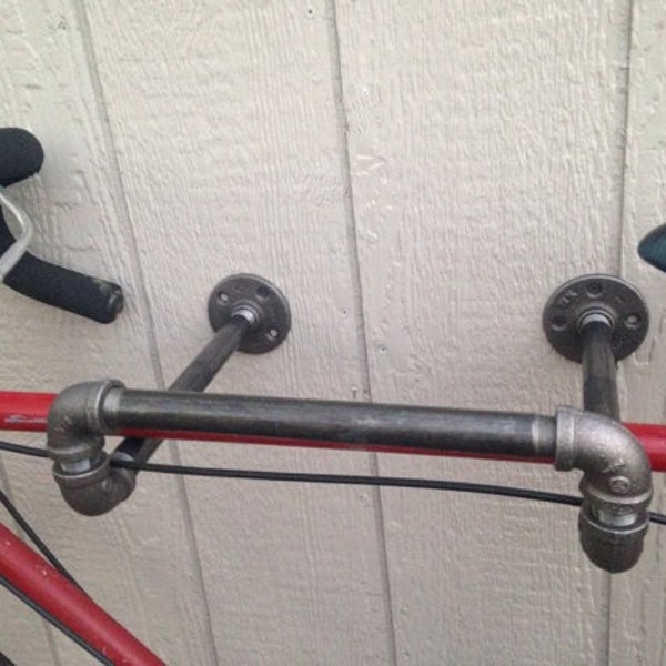 Industrial Bicycle Rack Wall Mount (Plus foam padding)(Pick between 1/2" or 3/4")