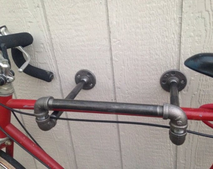 Industrial Bicycle Rack Wall Mount (Plus foam padding)(Pick between 1/2" or 3/4")