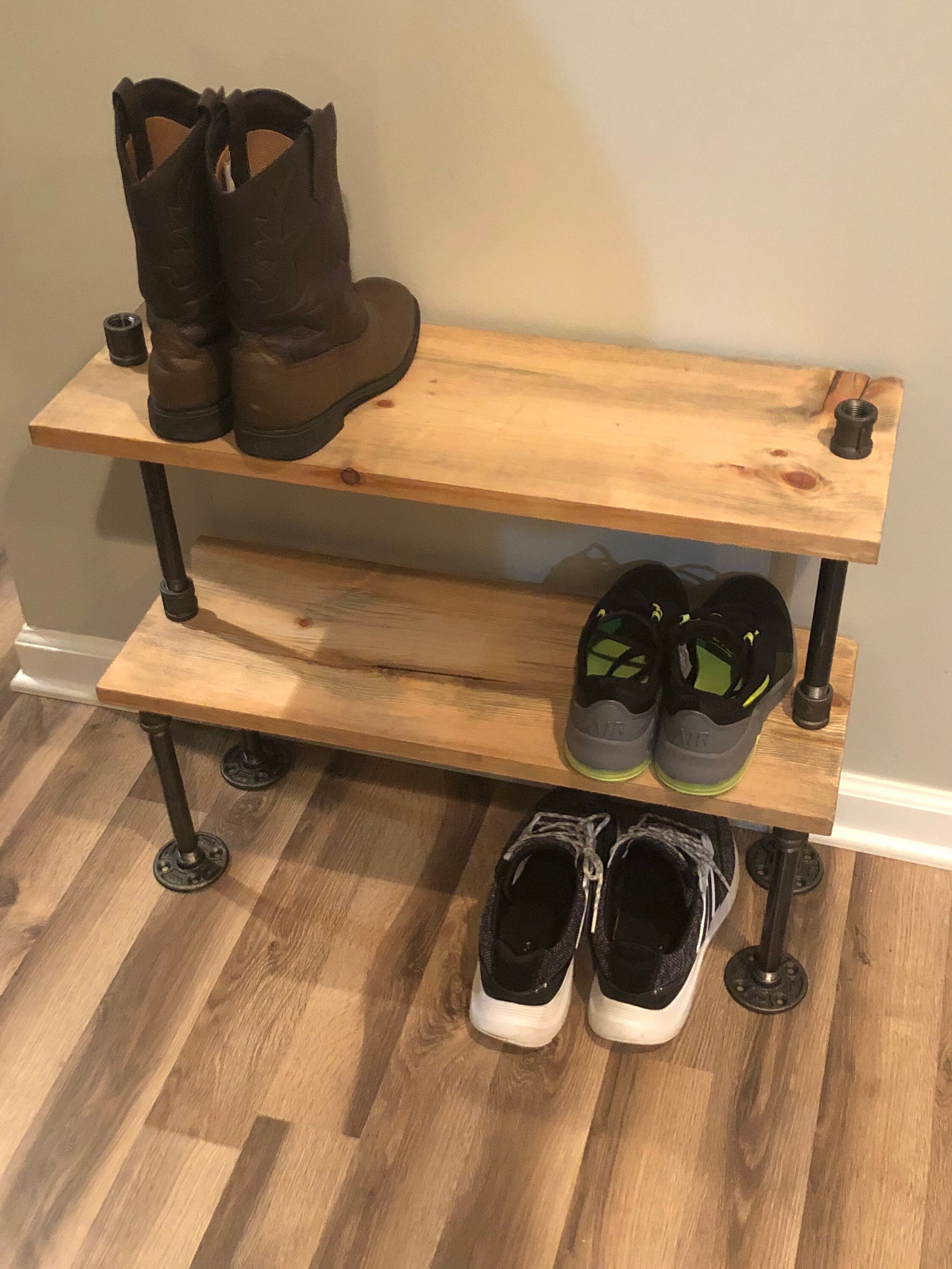 Industrial Shoe Rack Shoe Storage Shoe Rack Entryway Shoe Organizer 