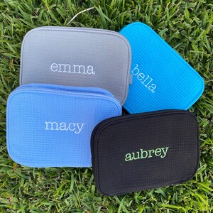 Personalized Make-Up Bag/Custom Bathroom Case/Personalized Cosmetic Case/Personalized Toiletry Bag/ Custom Jewelry Case