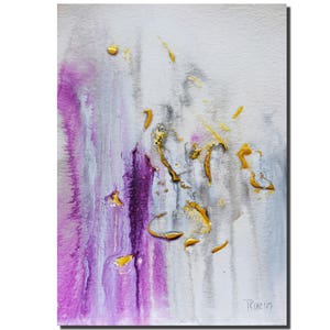 Purple Painting, Original Art Painting, Original Artwork,Abstract Painting, Acrylic Painting,by Tatjana, Mothers Day Gift
