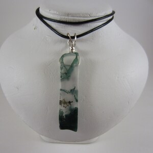 Wire wrapped Jasper Pendant Necklace