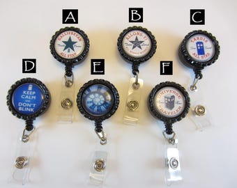 Doctor Who/Tardis - Retractable badge/ID holders