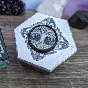 Celtic Tree Trinket Box