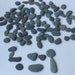 PEBBLE/FLAT Pebbles/Tiny&Midi Mix Pebble/Crafting Sea Stones/Miniature Pebble/Flat round Pebble /Tiny Beach Pebbles/Pebble Art/ Set of 300