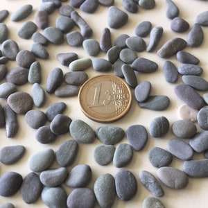 Small&midi Beach Stones/ Round Sea Stones/ Crafting Rocks/ Flat Stone ...