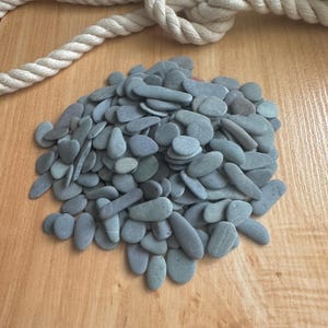 200 Beach Stones/Mix Sea Stones/Round&Flat/Crafting Mix Beach Stones/Pebble Art/ Stone Supply/ Beach Pebbles/ Set of 200