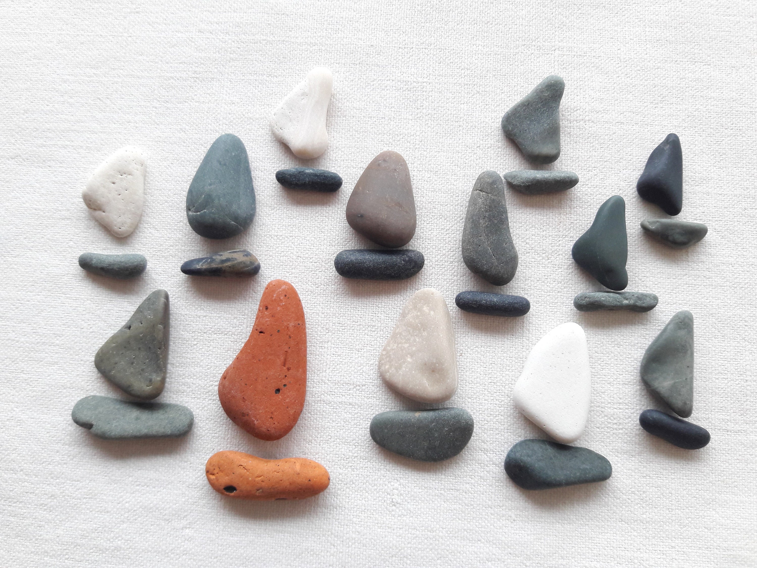 Koltose by Mash bulk craft river rocks, 70 extremely smooth stones for rock  painting, kindness stones