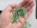 Tiny sea glass, 200 real miniatures, New even smaller (2mm to 5 mmm), supply for flasks or mosaics. 