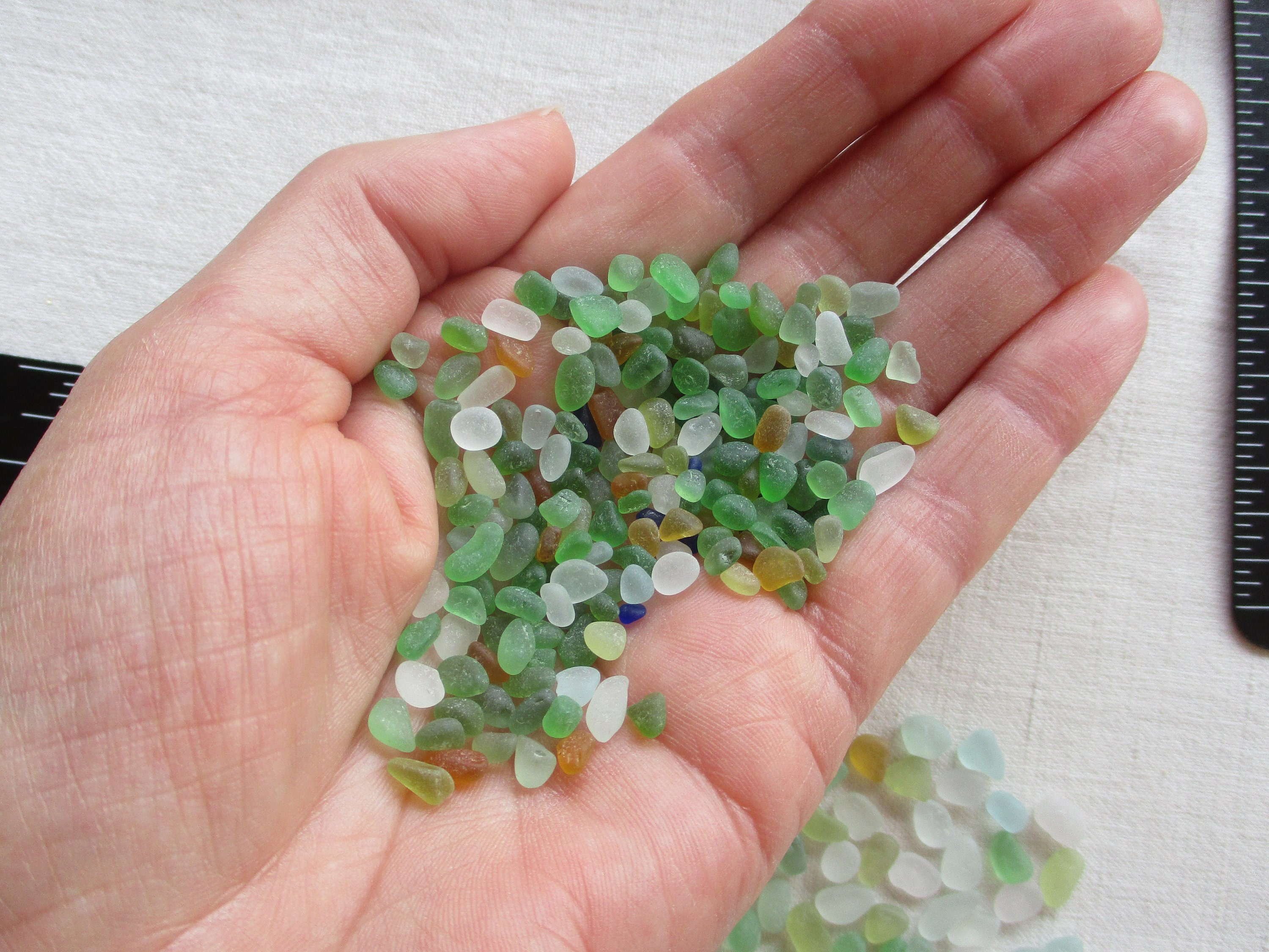 Le verre de mer disparaît progressivement des plages à cause du plastique