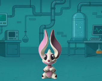 Houdini experiment #604 lilo and stitch figure