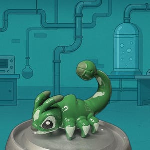 Plasmoid Experiment #617 figure from lilo and stitch