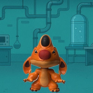 Heat experiment #609 figure from lilo and stitch image 1