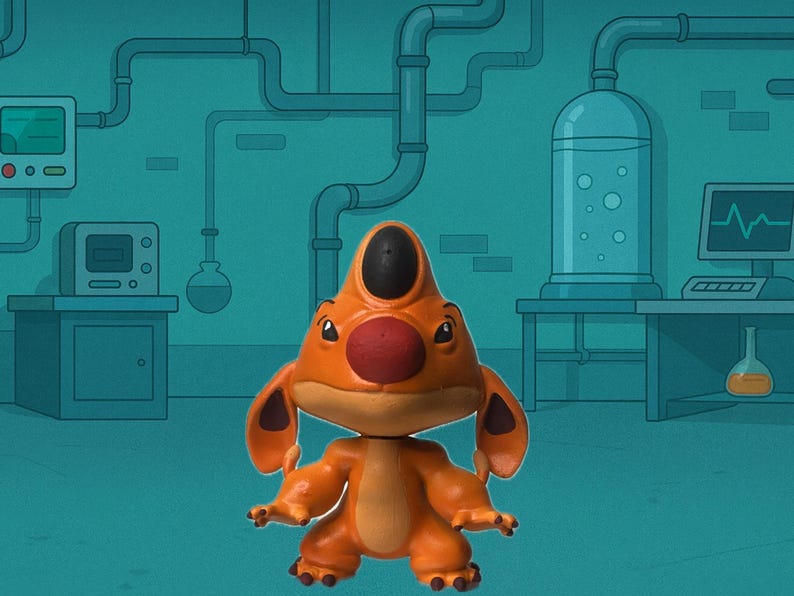 Heat experiment #609 figure from lilo and stitch image 1