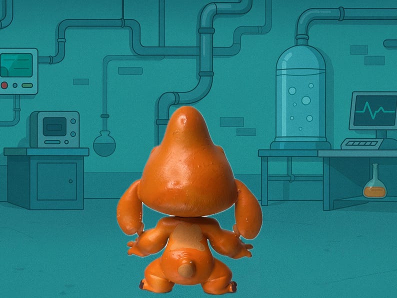 Heat experiment #609 figure from lilo and stitch image 2