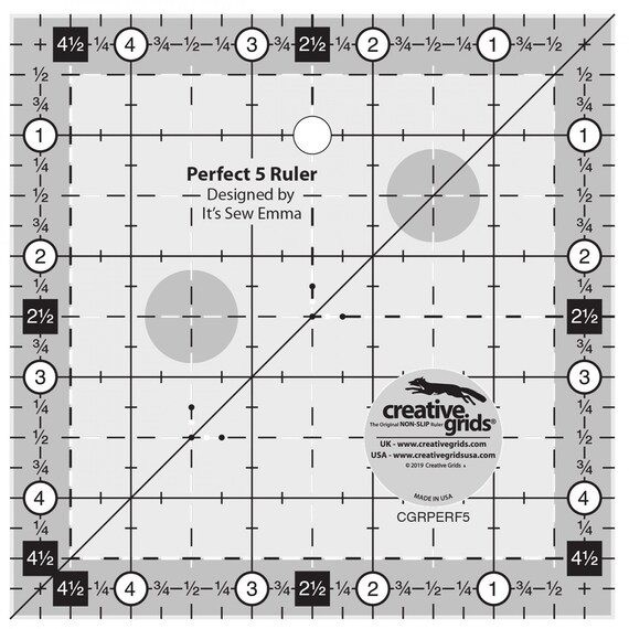 The Best Quilting Ruler - Creative Grids Acrylic Ruler Review 