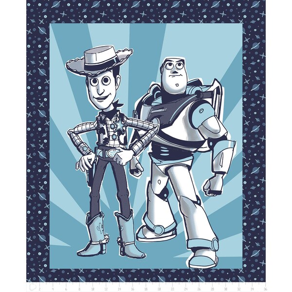 Toy Story Fabric Panel - Etsy