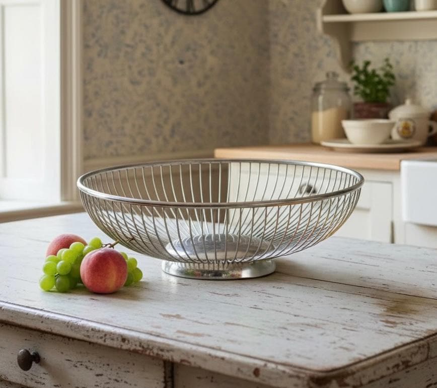 Italian Silverplate Wire Basket - Etsy