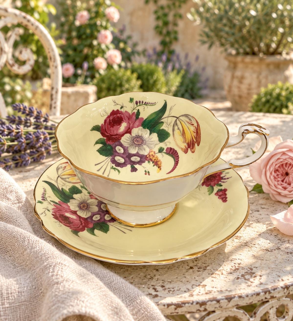 Tulip Vintage China - Etsy