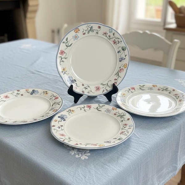 Villeroy & Boch Mariposa Bone China Dinner Plate — Sold Individually | 4 Available