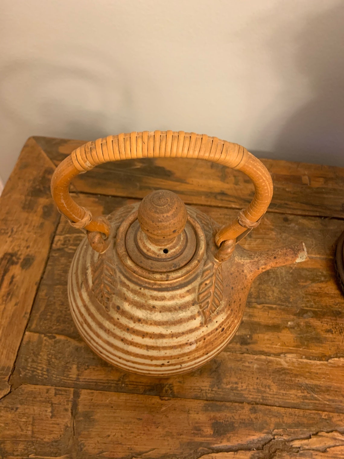 10 OFF Vintage Handmade Clay Teapot / Japanese Clay Teapot / Etsy