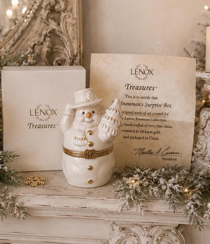 LENOX トレジャーボックス　小物入れ Lenox Trinket Treasure Box - Etsy