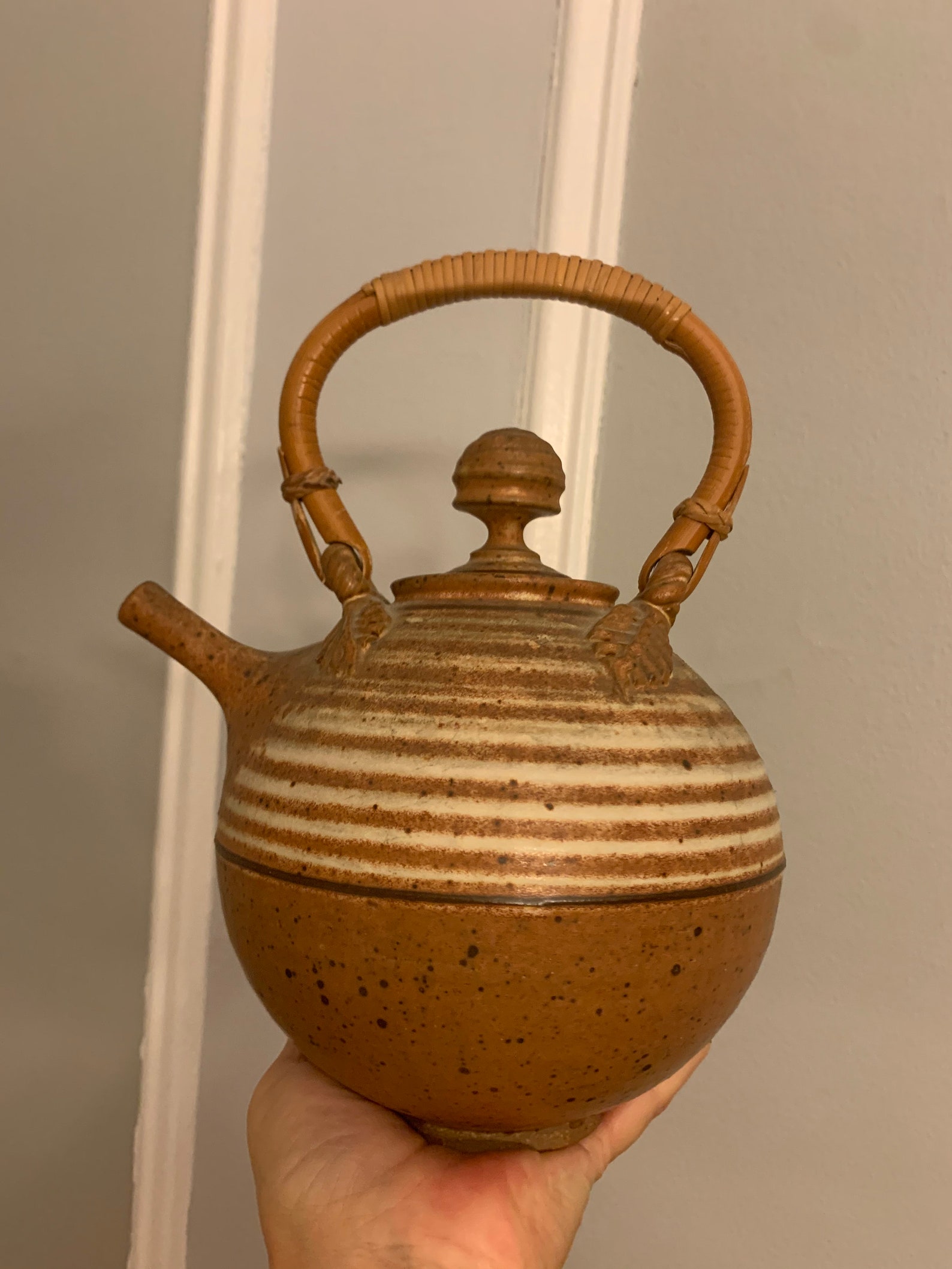 10 OFF Vintage Handmade Clay Teapot / Japanese Clay Teapot / Etsy