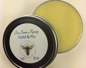 Fox Farm Apiary Cold & Flu Balm 2oz