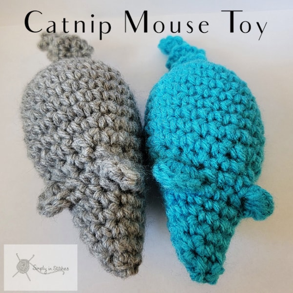 Knitted Mouse Toy Etsy