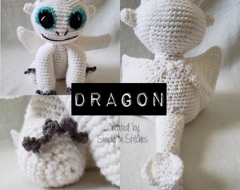 Dragon Crochet PDF Pattern