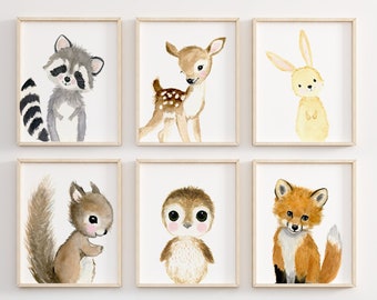 woodland animals nursery