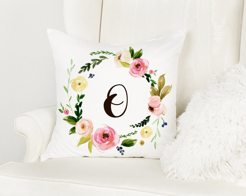 Baby shower gift baby shower gift decor baby room decor Baby girl nursery decor animal pillow personalized pillow Kids/' room decor