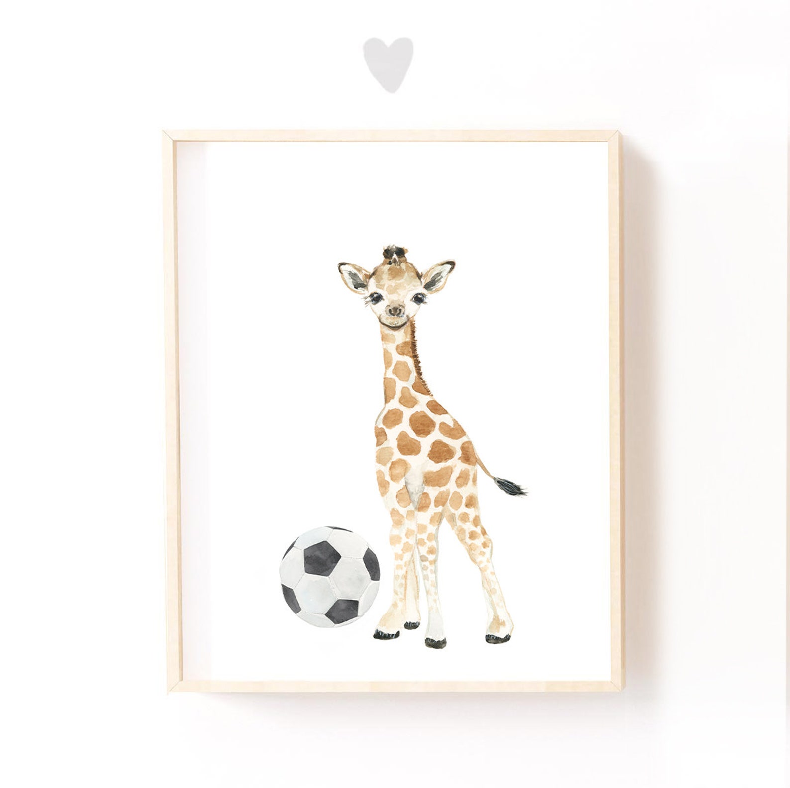 Sports Nursery Decor Safari Nursery Decor Baby Animals Sport Etsy