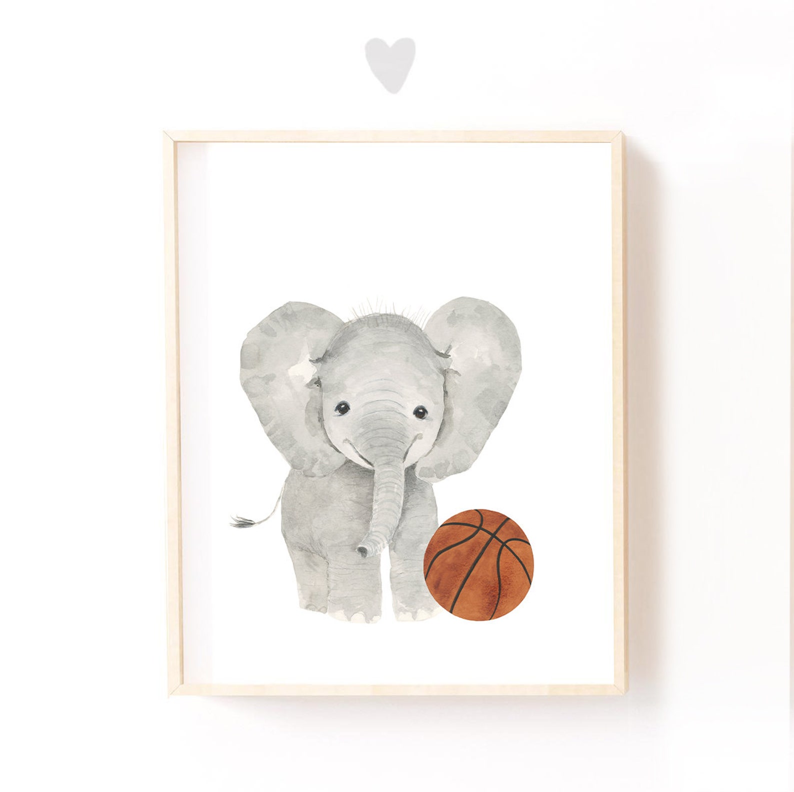Sports Nursery Decor Safari Nursery Decor Baby Animals Sport Etsy