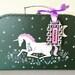 Kids Craft Kit, unicorn birthday, kids gift, craft storage suitcase, children's personalised, paper craft, arts and craft - Large