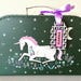 Kids Craft Kit, unicorn birthday, kids gift, craft storage suitcase, children's personalised, paper craft, arts and craft - Small