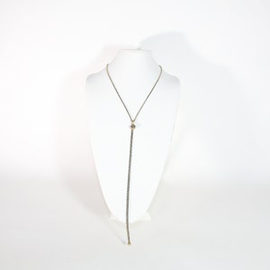 Zipper Necklace Gold Heart