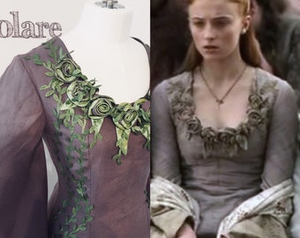 Cosplay Sansa Stark dress Games of Thrones