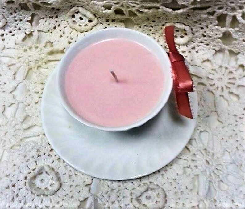 Royal Doulton Cascade Pedestal Teacup Candle Strawberry Etsy