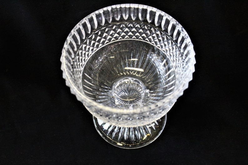 Vintage Beautiful Lead Crystal Pressed Glass English Hobnail & Etsy